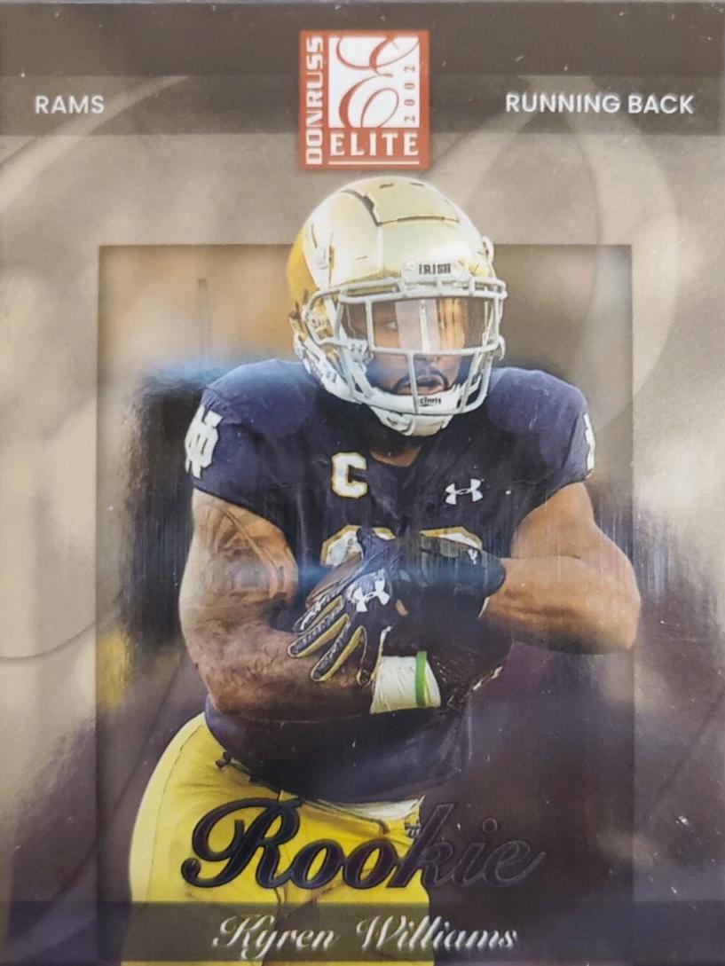 Kyren Williams #2002-111 2022 Panini Donruss 2002 Elite Rookies Football