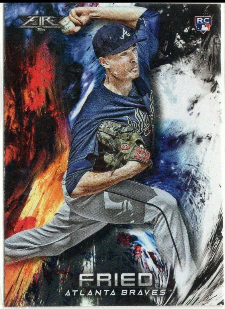 Max Fried #28 Baseball Cards 2018 Topps Fire