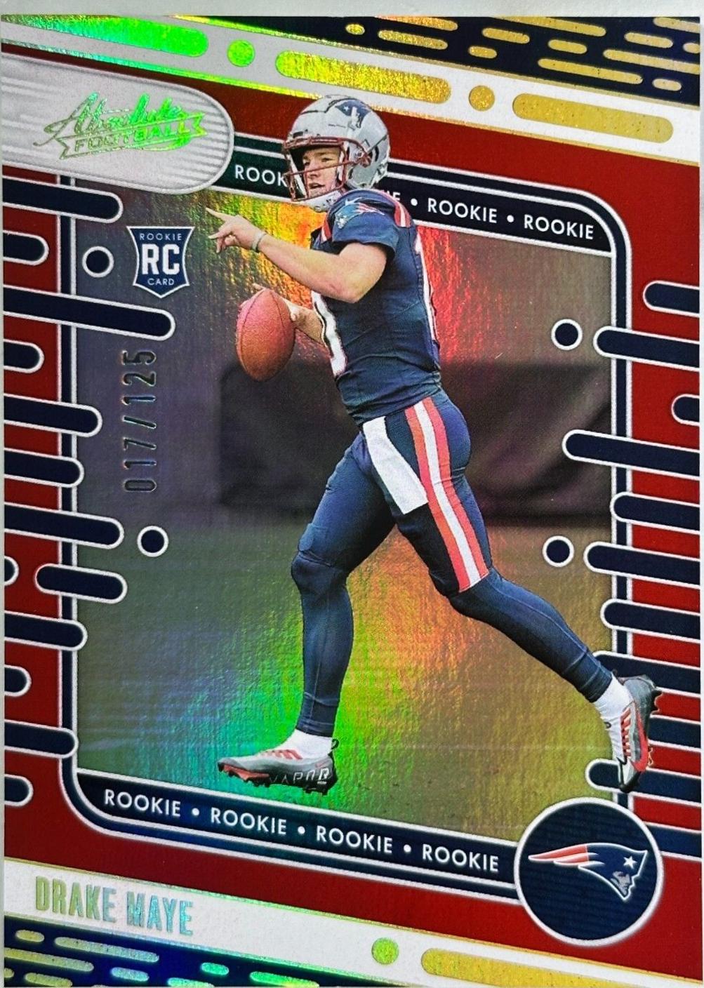 Drake Maye [Red Spectrum] #103 Prices | 2024 Panini Absolute