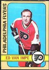 Ed Van Impe #9 Hockey Cards 1972 Topps