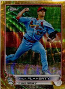 Jack Flaherty [Gold Wave Refractor] #195