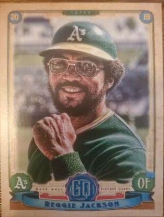 Reggie Jackson #304 2019 Topps Gypsy Queen Baseball