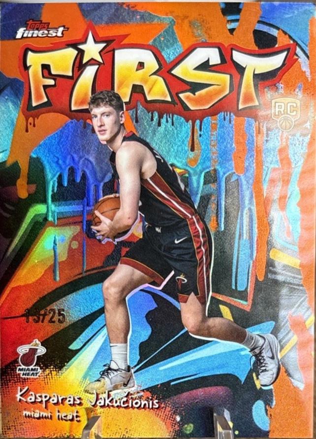 Kasparas Jakucionis [Orange Refractor] #F-20