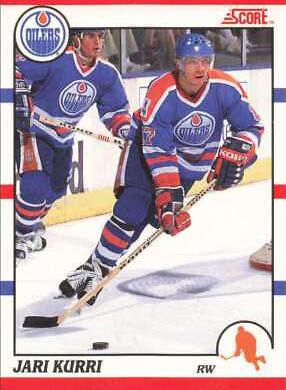Jari Kurri #158 Hockey Cards 1990 Score Canadian