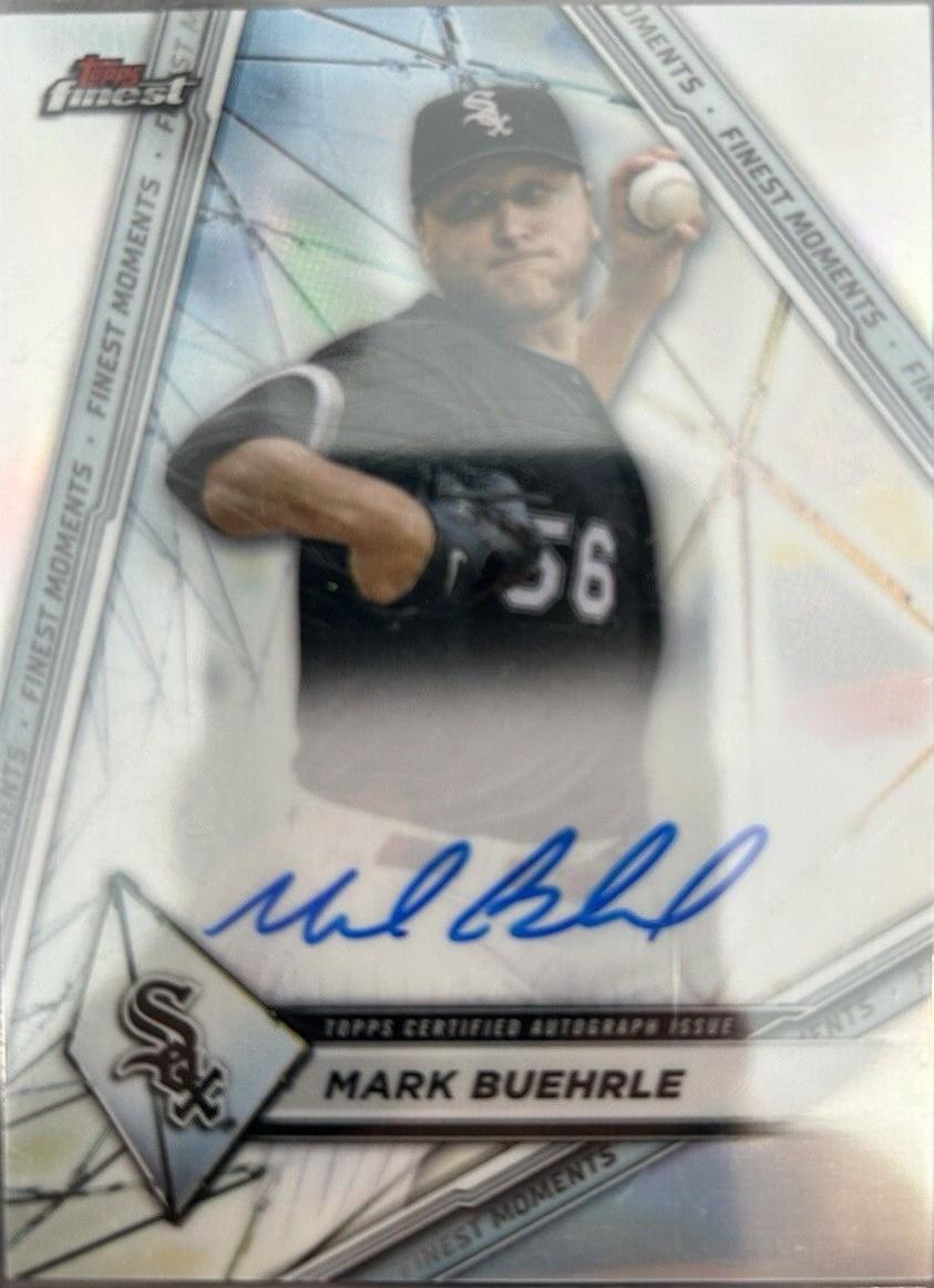 Mark Buehrle #FMA-MB 2022 Topps Finest Moments Autographs Baseball