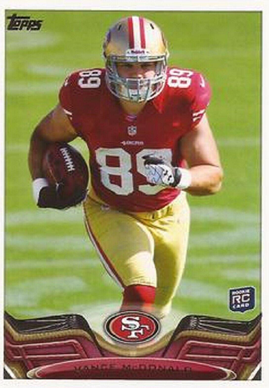 Vance McDonald #224 Football Cards 2013 Topps