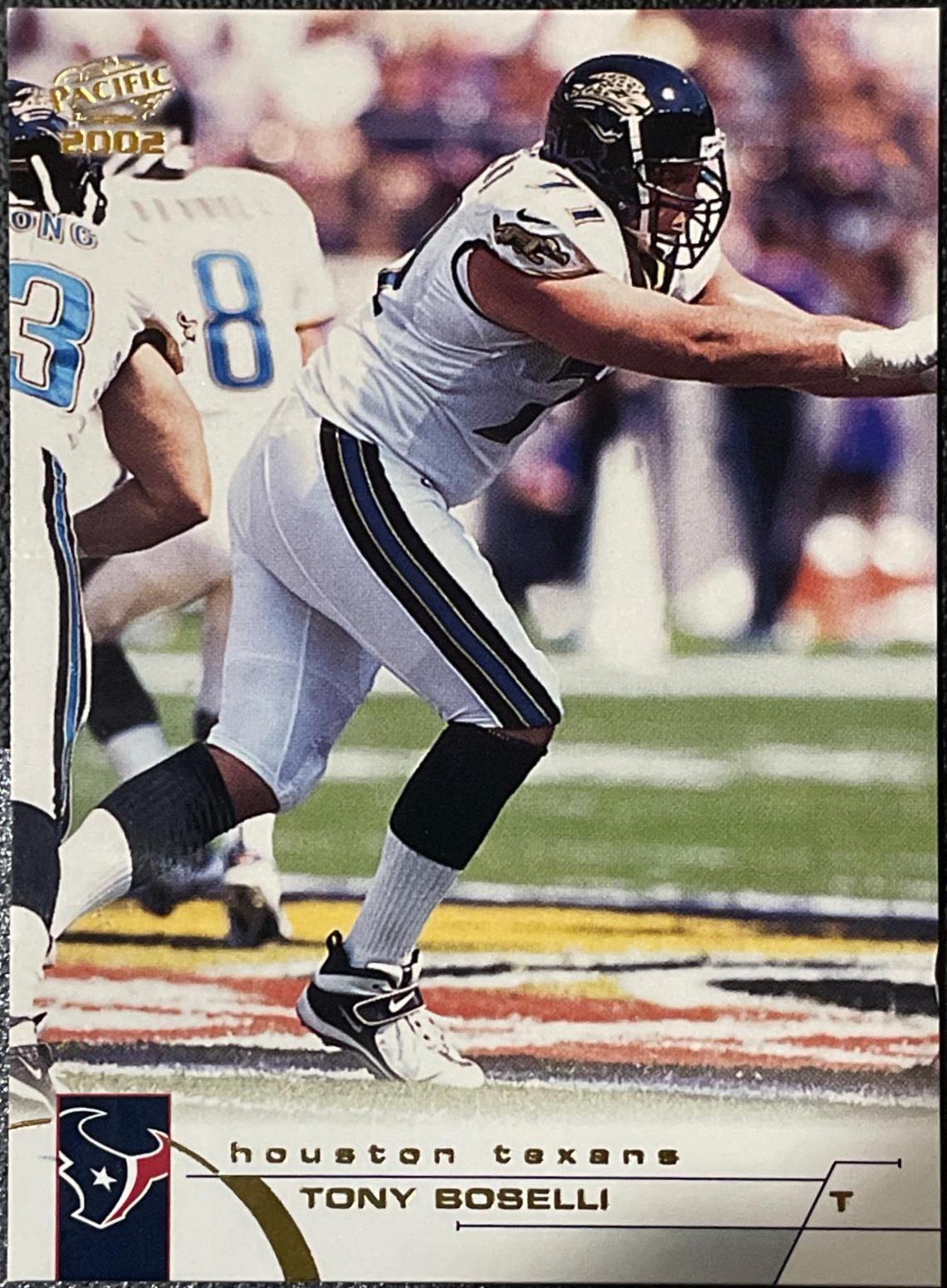 Tony Boselli #174 Football Cards 2002 Pacific