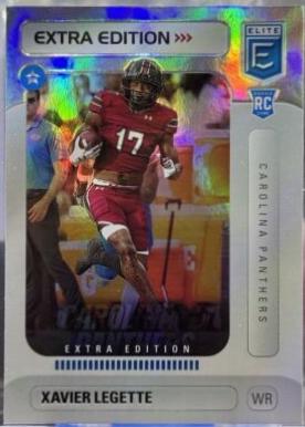 Xavier Legette #5 Football Cards 2024 Panini Donruss Elite Extra Edition