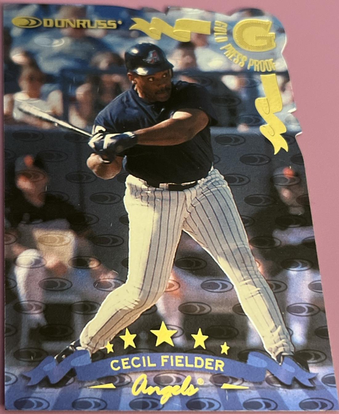 Cecil Fielder [Gold Press Proof] #218