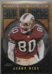 Jerry Rice #JR23 Football Cards 2002 Topps Chrome Ring of Honor