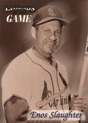 Enos Slaughter #31 Baseball Cards 1998 Sports Illustrated Then & Now