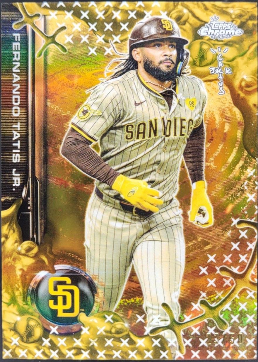 Fernando Tatis Jr [Gold Refractor] #9