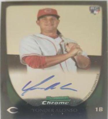 Yonder Alonso [Autograph Refractor] #210