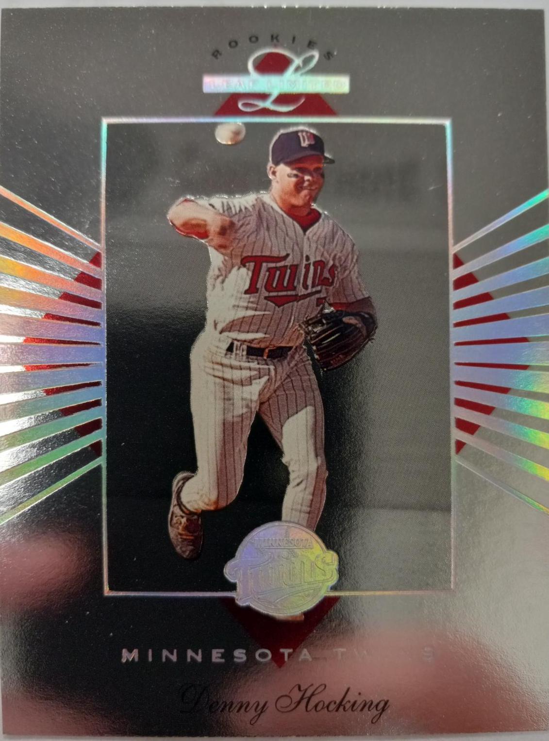 Denny Hocking #26 Baseball Cards 1994 Leaf Limited Rookie