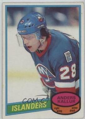 Anders Kallur #156 Hockey Cards 1980 O-Pee-Chee