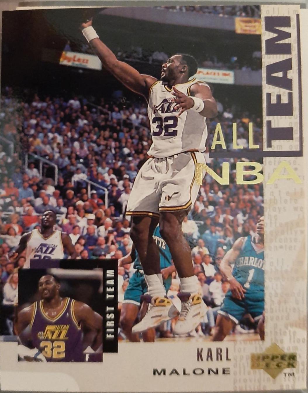 Karl Malone #12 Basketball Cards 1994 Upper Deck