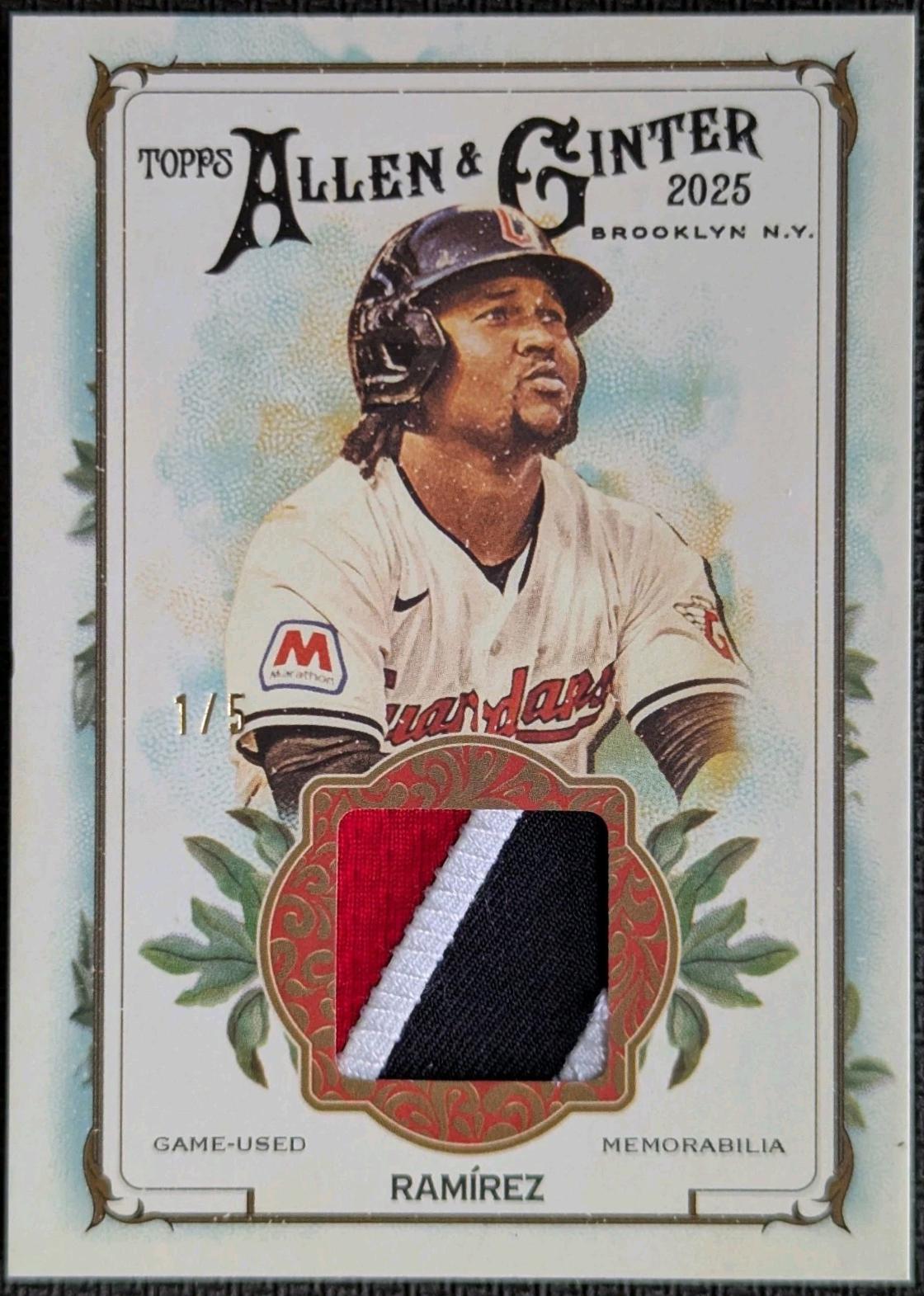 Jose Ramirez [Topps Back] #AGR-JR