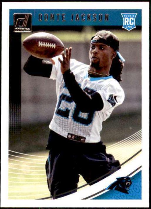 Donte Jackson #373 Football Cards 2018 Donruss