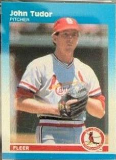 John Tudor #108 Baseball Cards 1987 Fleer Mini