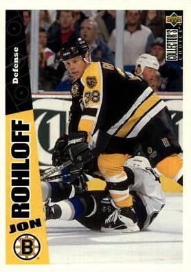 Jon Rohloff #21 Hockey Cards 1996 Collector's Choice