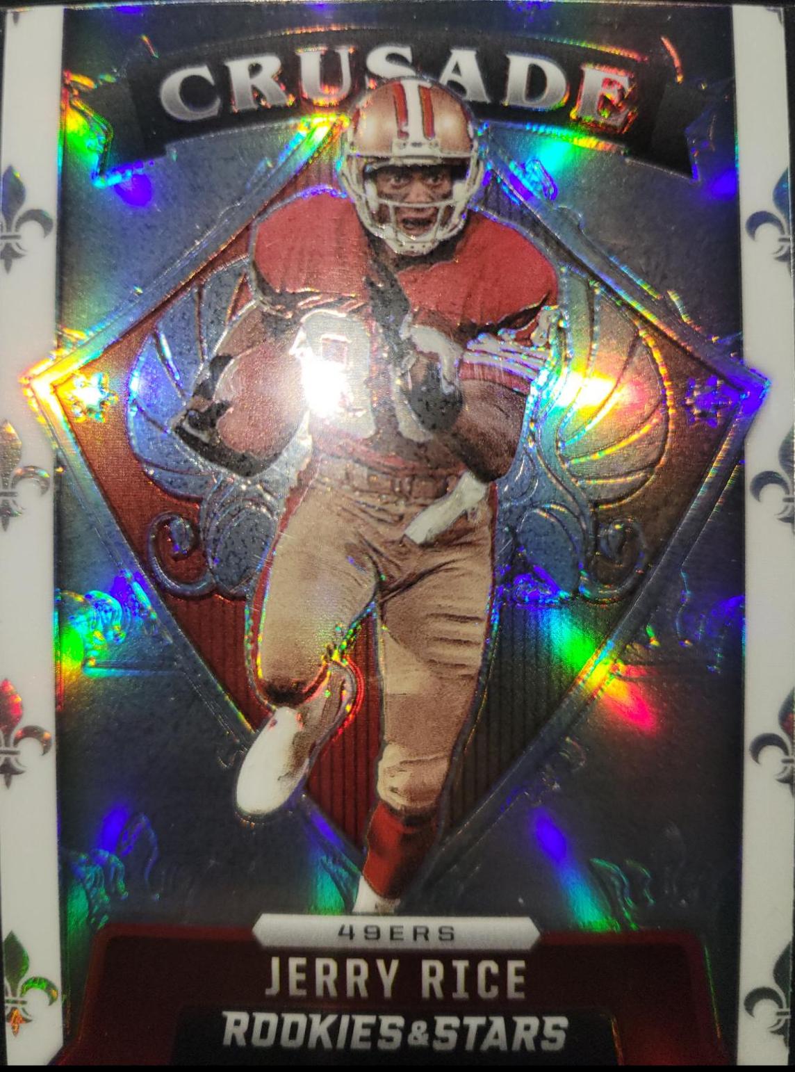 Jerry Rice #CR-18 Football Cards 2021 Panini Rookies and Stars Crusade