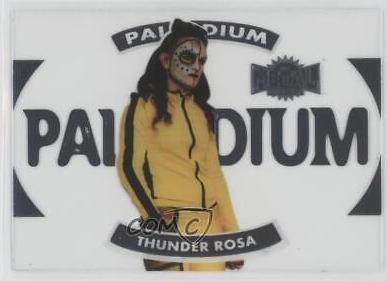 Thunder Rosa #P-16 Wrestling Cards 2022 SkyBox Metal Universe AEW Palladium