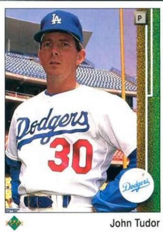 John Tudor #66 Baseball Cards 1989 Upper Deck