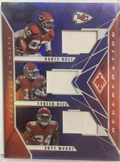 Dante Hall, Skyy Moore, Tyreek Hill