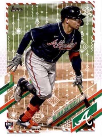William Contreras #HW131 Baseball Cards 2021 Topps Holiday Mega Box
