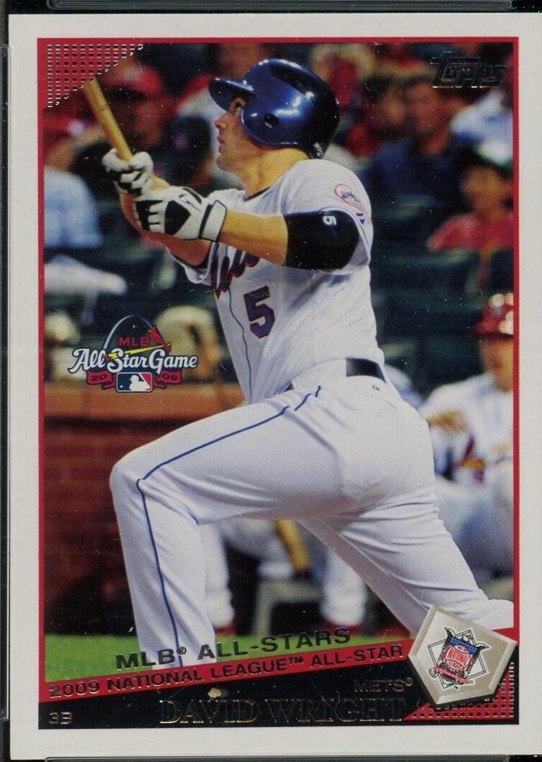 David Wright #UH82 2009 Topps Updates & Highlights Baseball