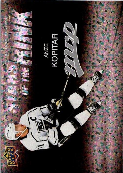 Anze Kopitar #SS-24 Hockey Cards 2023 Upper Deck MVP Stars of the Rink