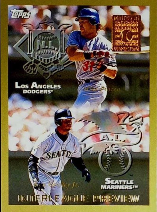 Mike Piazza / Ken Griffey Jr. [Minted in Cooperstown] #479