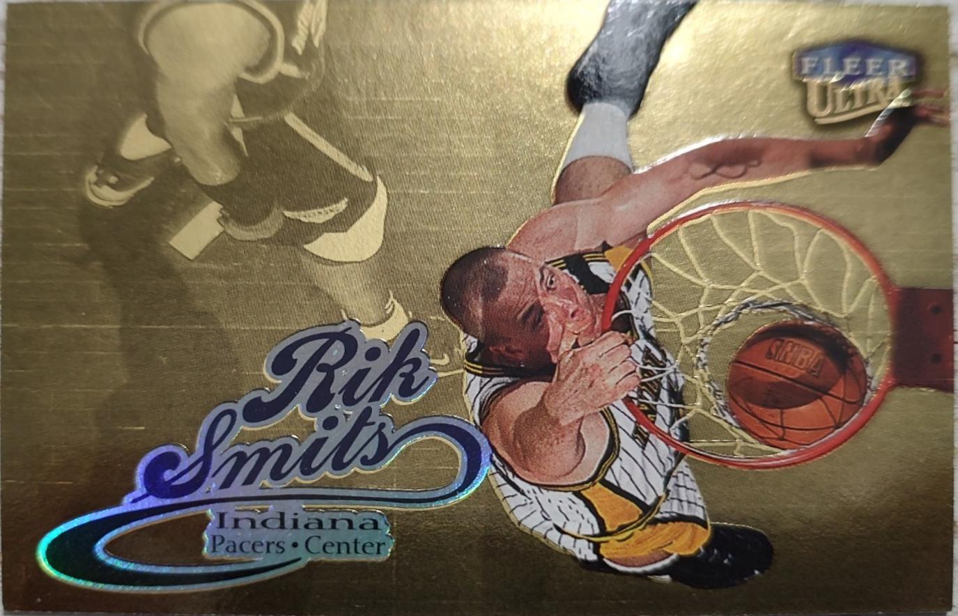 Rik Smits #42G 1998 Ultra Gold Medallion Basketball