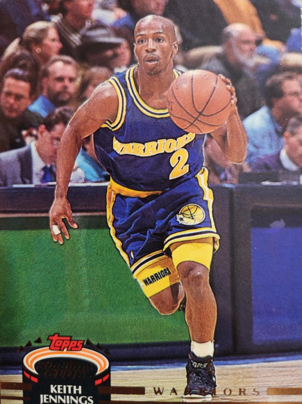Keith Jennings Members Only #392 Basketball Cards 1992 Stadium Club