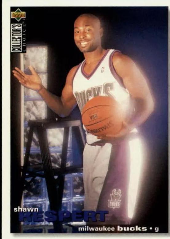 Shawn Respert #258 Basketball Cards 1995 Collector's Choice