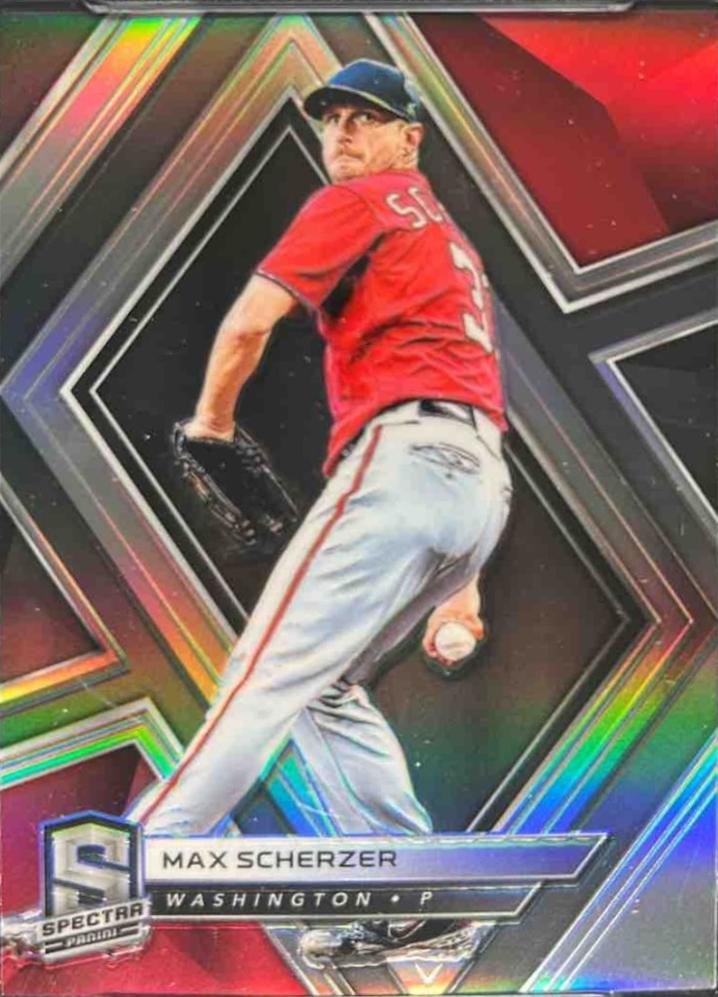 Max Scherzer #31 2019 Panini Chronicles Baseball Spectra