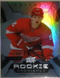 Marco Kasper #160 Hockey Cards 2023 Upper Deck Trilogy