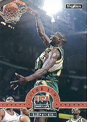 Shawn Kemp #17 Basketball Cards 1994 Skybox USA Basketball