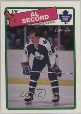Al Secord #249 Hockey Cards 1988 O-Pee-Chee