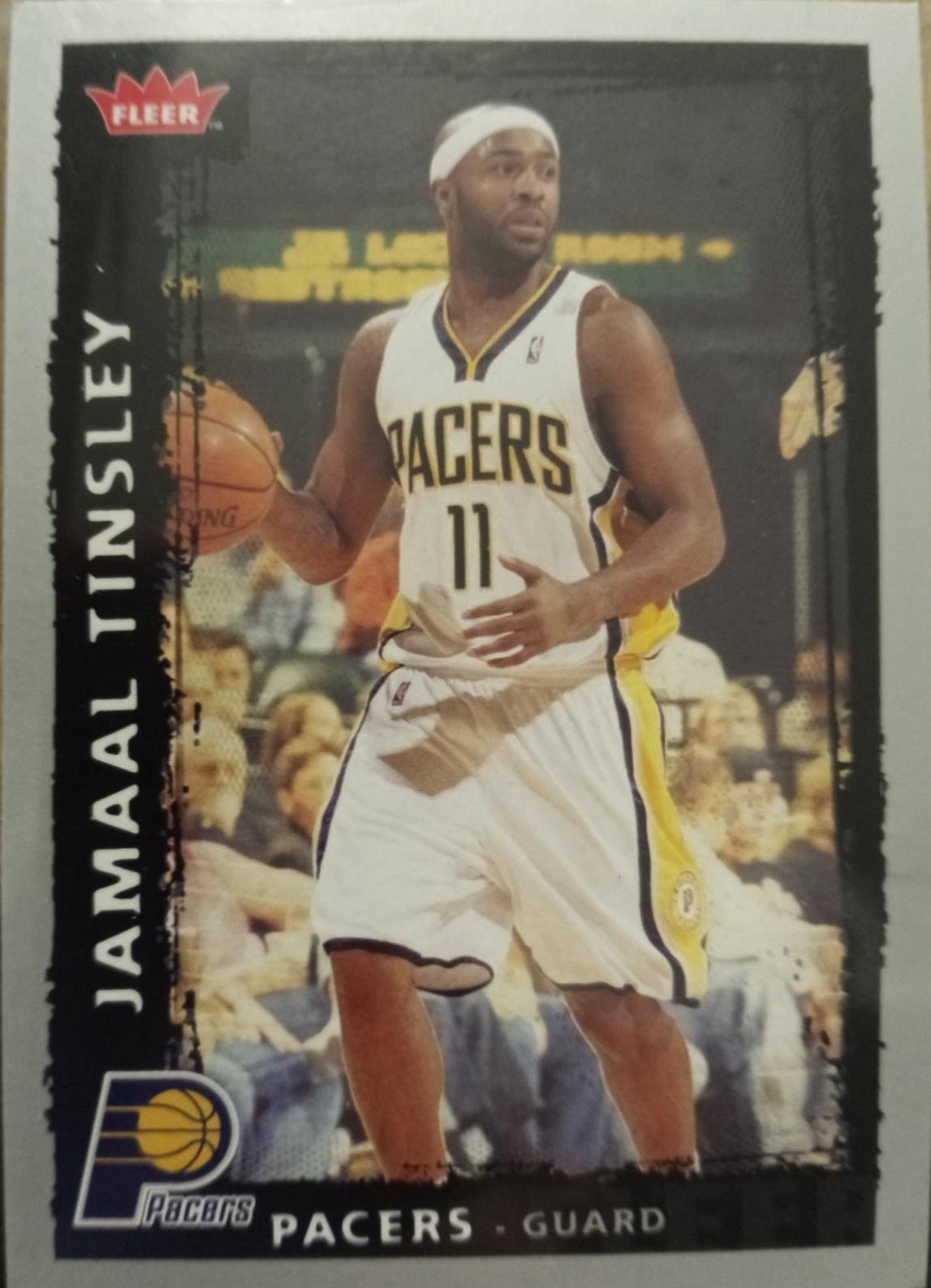 Jamaal Tinsley #59 2008-09 Fleer Basketball
