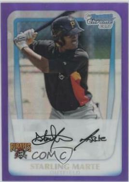 Starling Marte [Purple Refractor] #BCP178