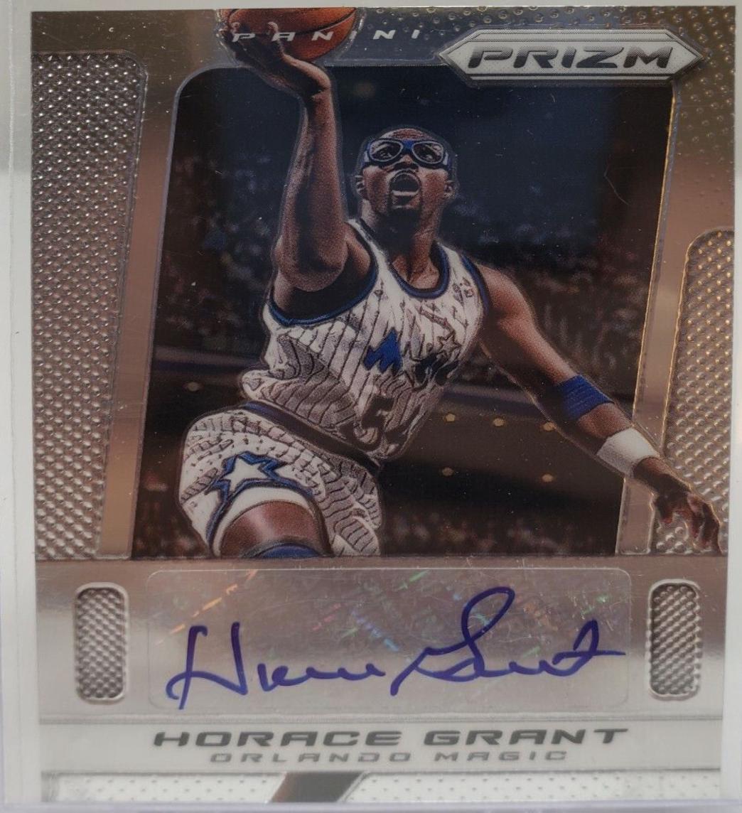 Horace Grant #133 Basketball Cards 2013 Panini Prizm Autograph