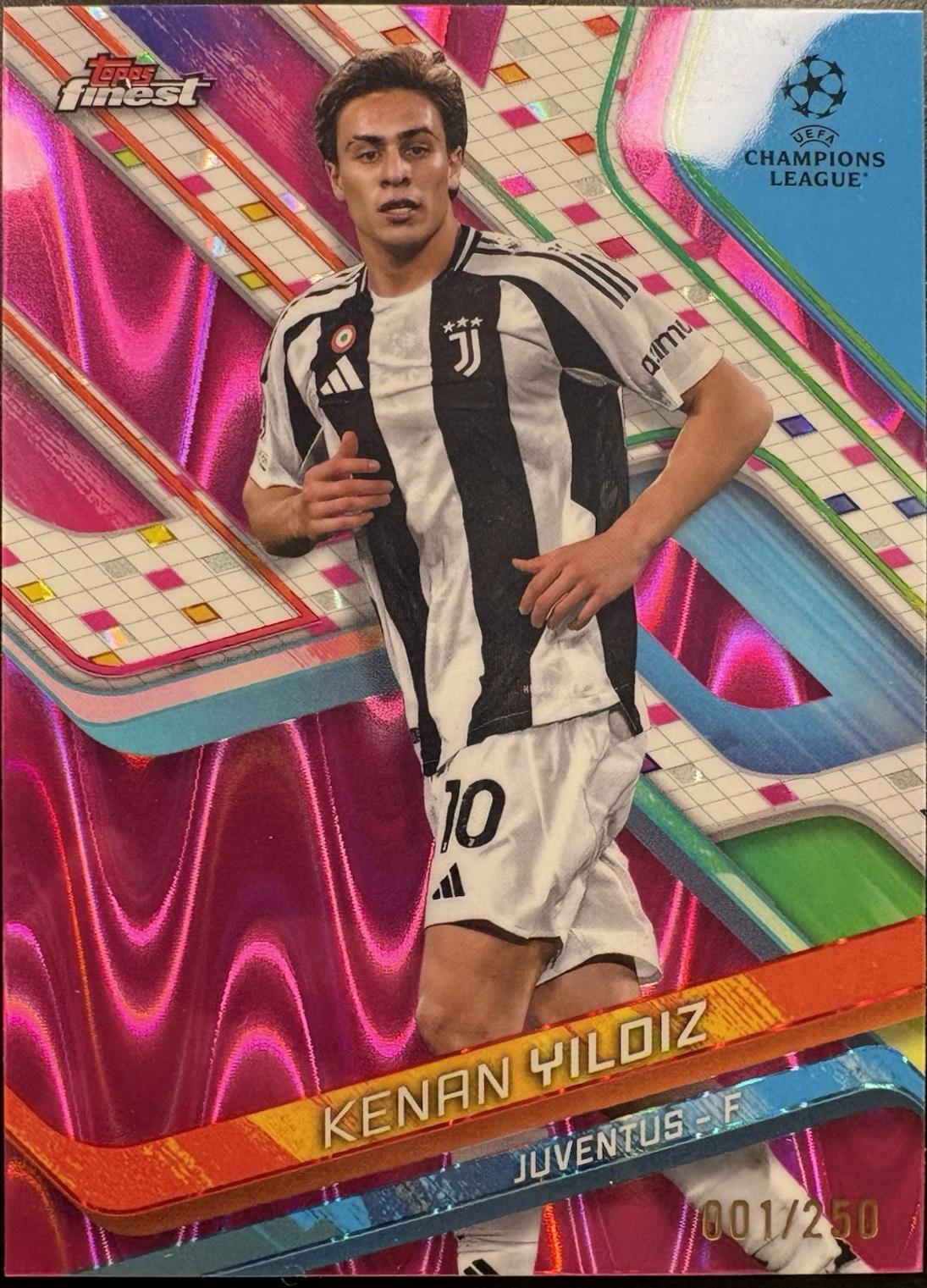 Kenan Yildiz [Pink Raywave Refractor] #90