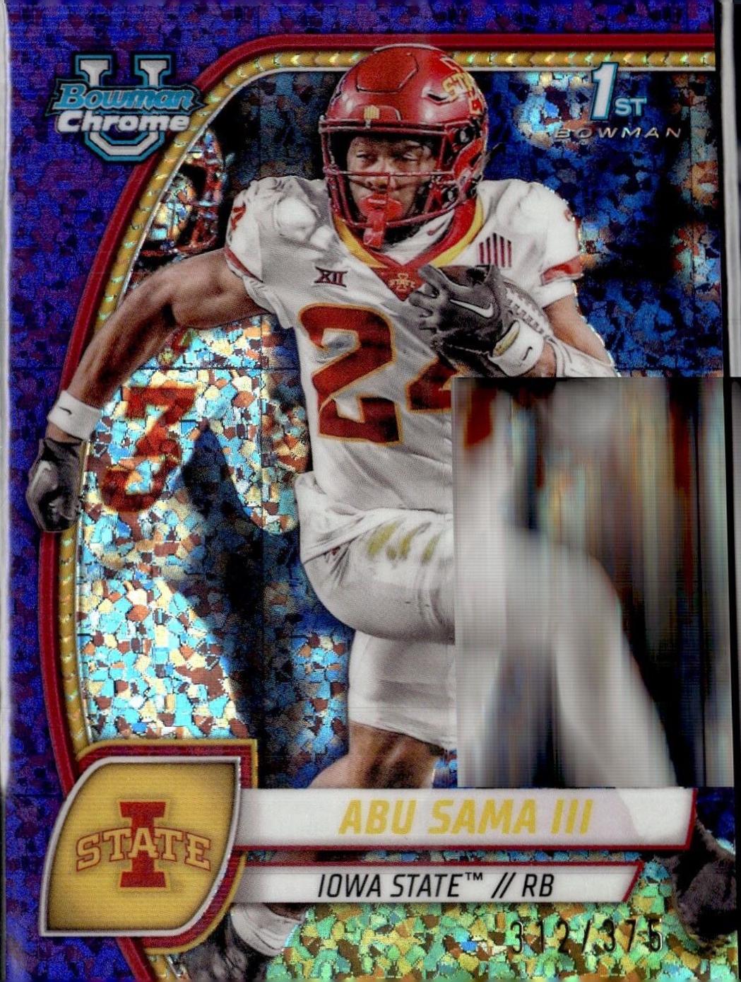 Abu Sama III [Purple Mini Diamond Refractor] #7