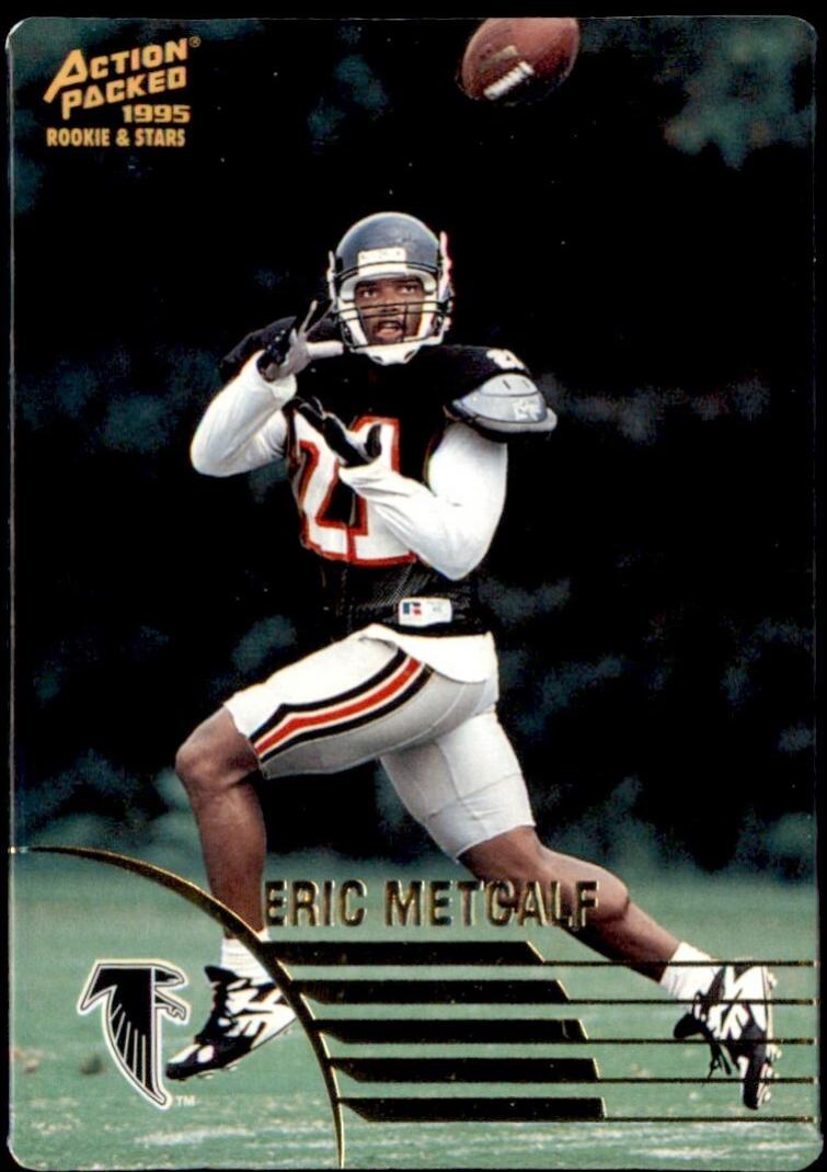 Eric Metcalf #69 1995 Action Packed Rookie & Stars Football