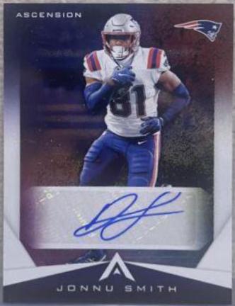 Jonnu Smith #ASC-JSM 2021 Panini Chronicles Football Ascension Autographs