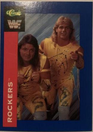 Rockers #44 Wrestling Cards 1991 Classic WWF