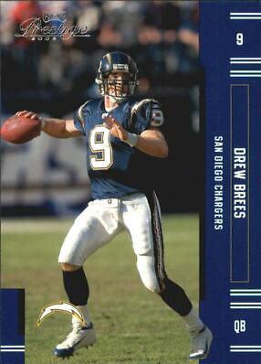 Drew Brees #113 2005 Playoff Prestige Football