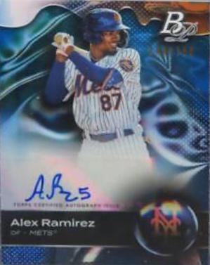 Alex Ramirez [Autograph Blue] #TOP-18