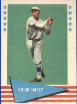 Chick Hafey #39 Baseball Cards 1961 Fleer